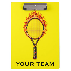 Tennis Team Klemmbrett