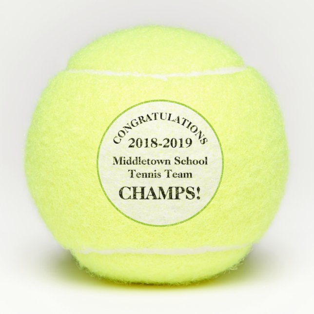Tennis Team School Champs Elysées Penn Tennis Ball (Vorderseite)