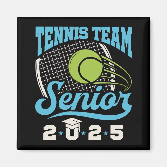 Tennis Team Senior Class 2025 Magnet (Vorne)