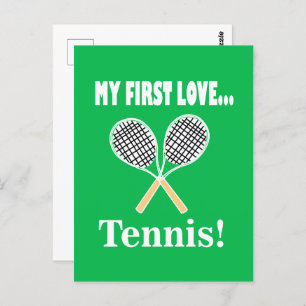 Tennis Tennis Player Postkarte
