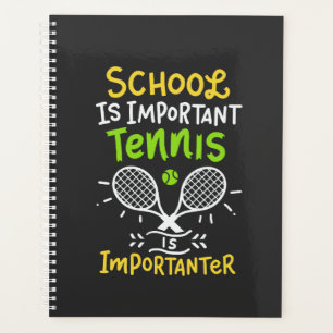 Tennis-Tennis-Spieler-Geschenk Planer