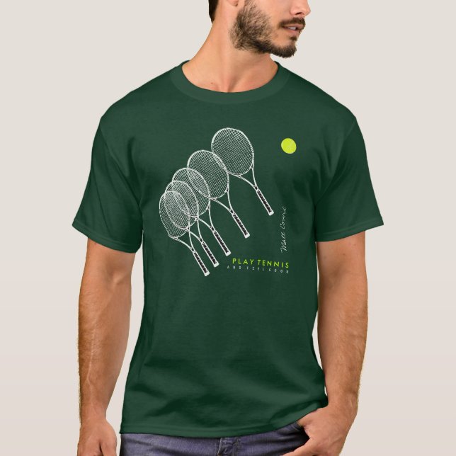 Tennis / Tennis T-Shirt (Vorderseite)