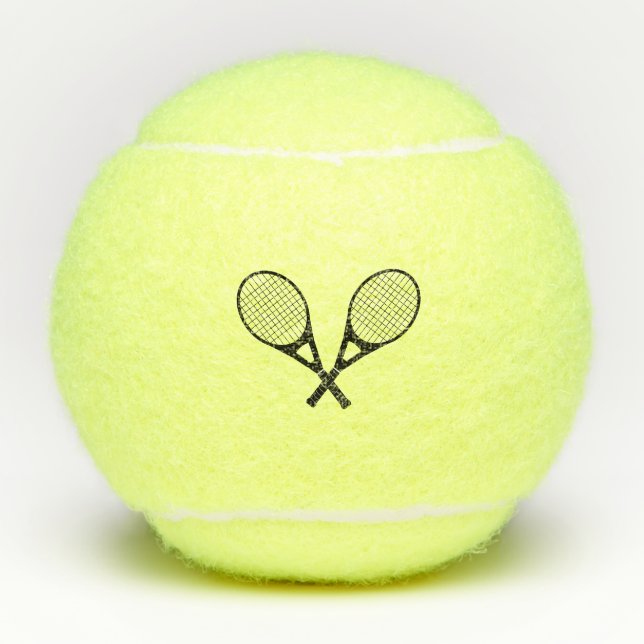 Tennis Tennisbälle (Vorderseite)