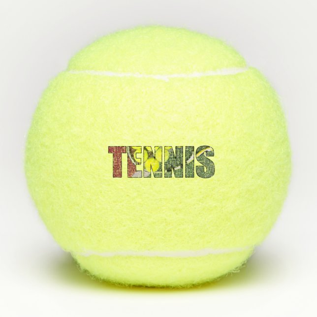 Tennis Tennisbälle (Vorderseite)