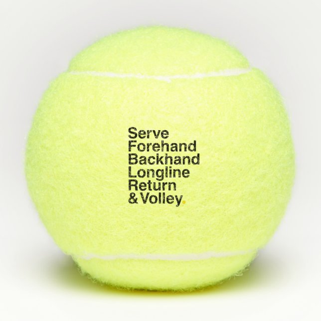 TENNIS TENNISBÄLLE (Vorderseite)