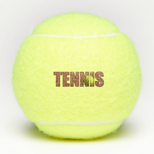 Tennis Tennisbälle (Vorderseite)
