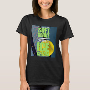 Tennis Tenniscoach Tennisspieler Tennisfan Tennis T-Shirt