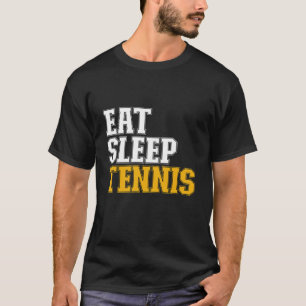 Tennis-Tennisplatz für Sleep T-Shirt