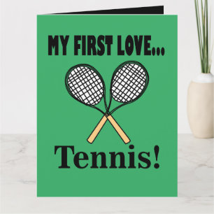 Tennis Tennisspieler Karte