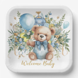 Tennis thematisiert Kinderdusche für Baby Boy Part Pappteller