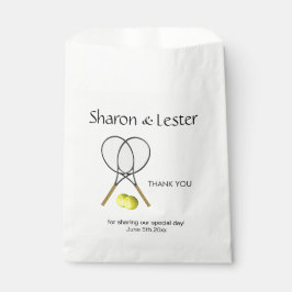 Tennis Theme Geschenktütchen