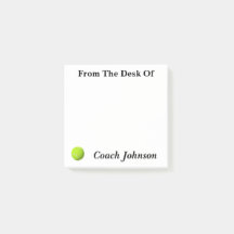 Tennis Themed Notes