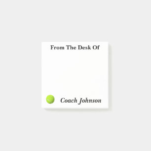 Tennis Themed Notes Post-it Klebezettel