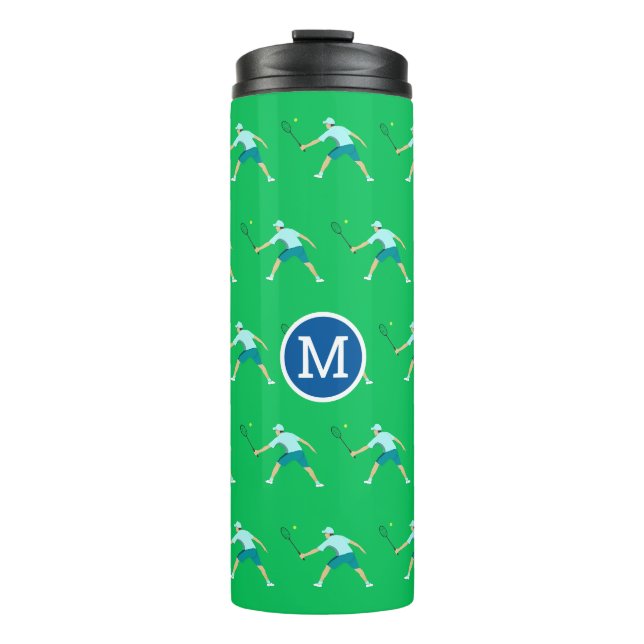 Tennis Thermosbecher (Vorderseite)