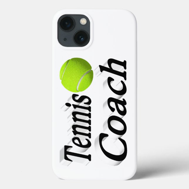 Tennis-Trainer  Case-Mate iPhone Hülle (Rückseite)
