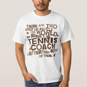 Tennis-Trainer-Geschenk T-Shirt