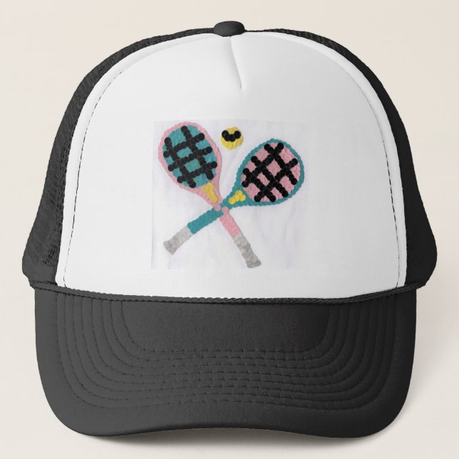 Tennis Truckerkappe (Vorderseite)