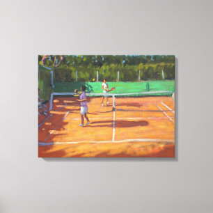 Tennis üben Kappe d'adge Frankreich 2013 Leinwanddruck