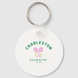 Tennis- und Badmintonclub Charleston South Carolin Schlüsselanhänger
