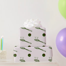 Tennis und Martinis Geschenkpapier