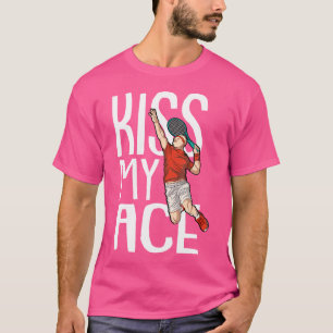 Tennis- und Tennisplatz Racquet Ball T-Shirt