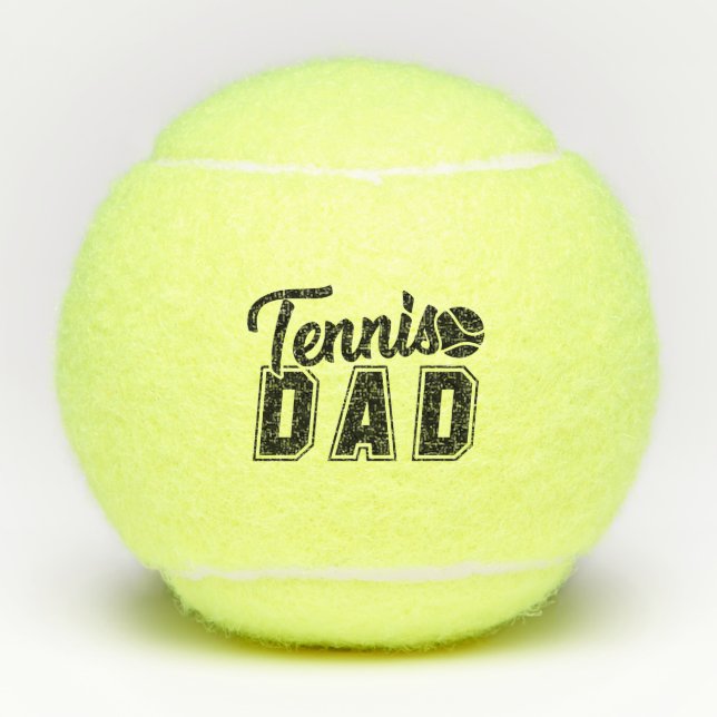 Tennis Vater Tennisbälle (Vorderseite)
