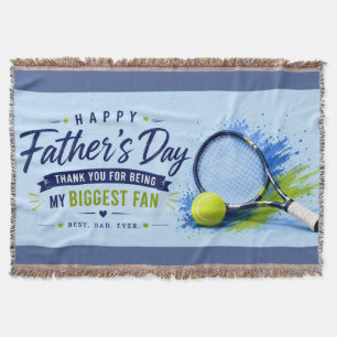 Tennis-Vatertag für Papa  Decke