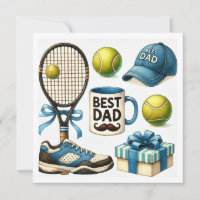 Tennis Vatertag Party oder Geburtstag Thema