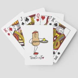 Tennis Verrückte T-Shirts und Geschenke Spielkarten