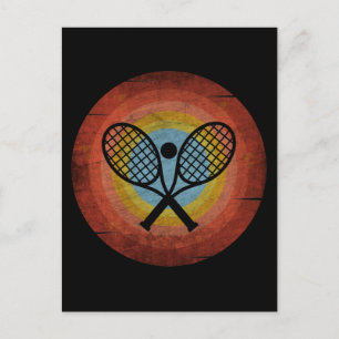 TENNIS VINTAG POSTKARTE