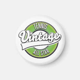Tennis Vintage All-Star-Logo Magnet