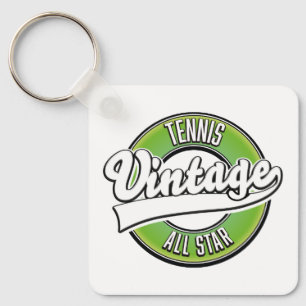 Tennis Vintage All-Star-Logo Schlüsselanhänger
