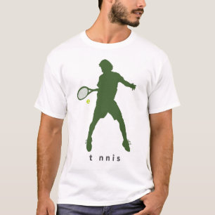 Tennis-Vorhandt-shirt T-Shirt