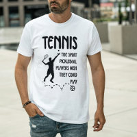 Tennis vs Pickleball Humor – Lustiger Tennisspiele
