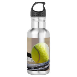 Tennis Wasserflasche aus Edelstahl