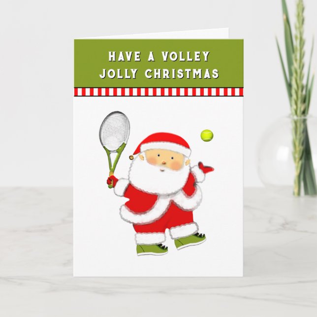 Tennis Weihnachten (Vorderseite)