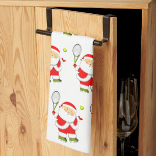 Tennis Weihnachten Handtuch