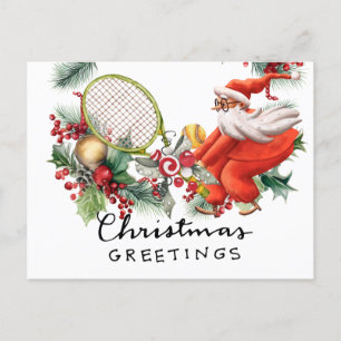 Tennis Weihnachten mit dem Weihnachtsmann