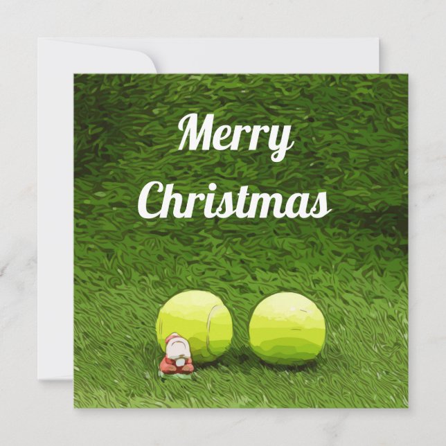 Tennis Weihnachtsfest (Vorderseite)