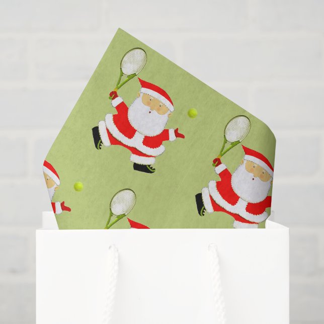 Tennis Weihnachtsgeschenk Seidenpapier (Geschenktüte)