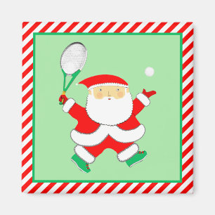 Tennis-Weihnachtsstrumpf-Füllungen Magnet