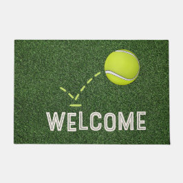 Tennis Welcome Zuhause für Tennis Player Fußmatte