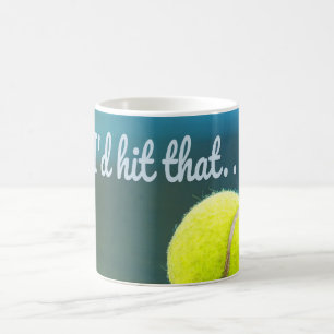 Tennisball, auf den ich dieses lustige Geschenk tr Kaffeetasse