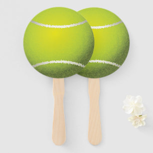Tennisball. Fächer