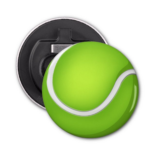 Tennisball Flaschenöffner (Vorderseite)