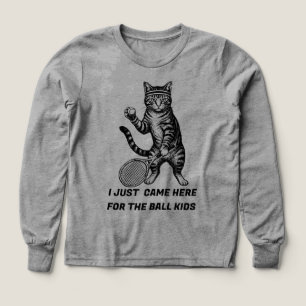 Tennisball Kinder, Tennisshirt Büstenhalter, Katze