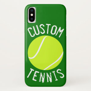 Tennisball-kundenspezifischer Text-und Case-Mate iPhone Hülle