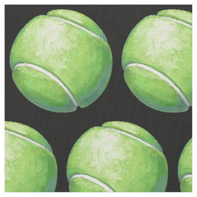 Tennisball-Kunst Stoff (Nahaufnahme)