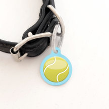 Tennisball mit Individuelle Name und Anzahl