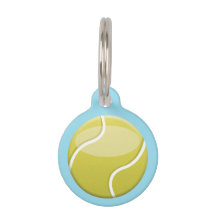 Tennisball mit individuellem Namen und Nummer
